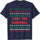 Pass The Gabagool Ugly Christmas Sweater Italian Xmas T-Shirt - T-Shirt | Navy