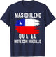 Chile Flag Pride Chilean Funny Camiseta Chilena Men Hombre T-Shirt - T-Shirt | Navy