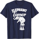 Circus Elephant Animal Tamer Acrobat Carnival Showman T-Shirt - T-Shirt | Navy