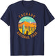 Saguaro National Park Cacti Distressed Circle T-Shirt - T-Shirt | Navy