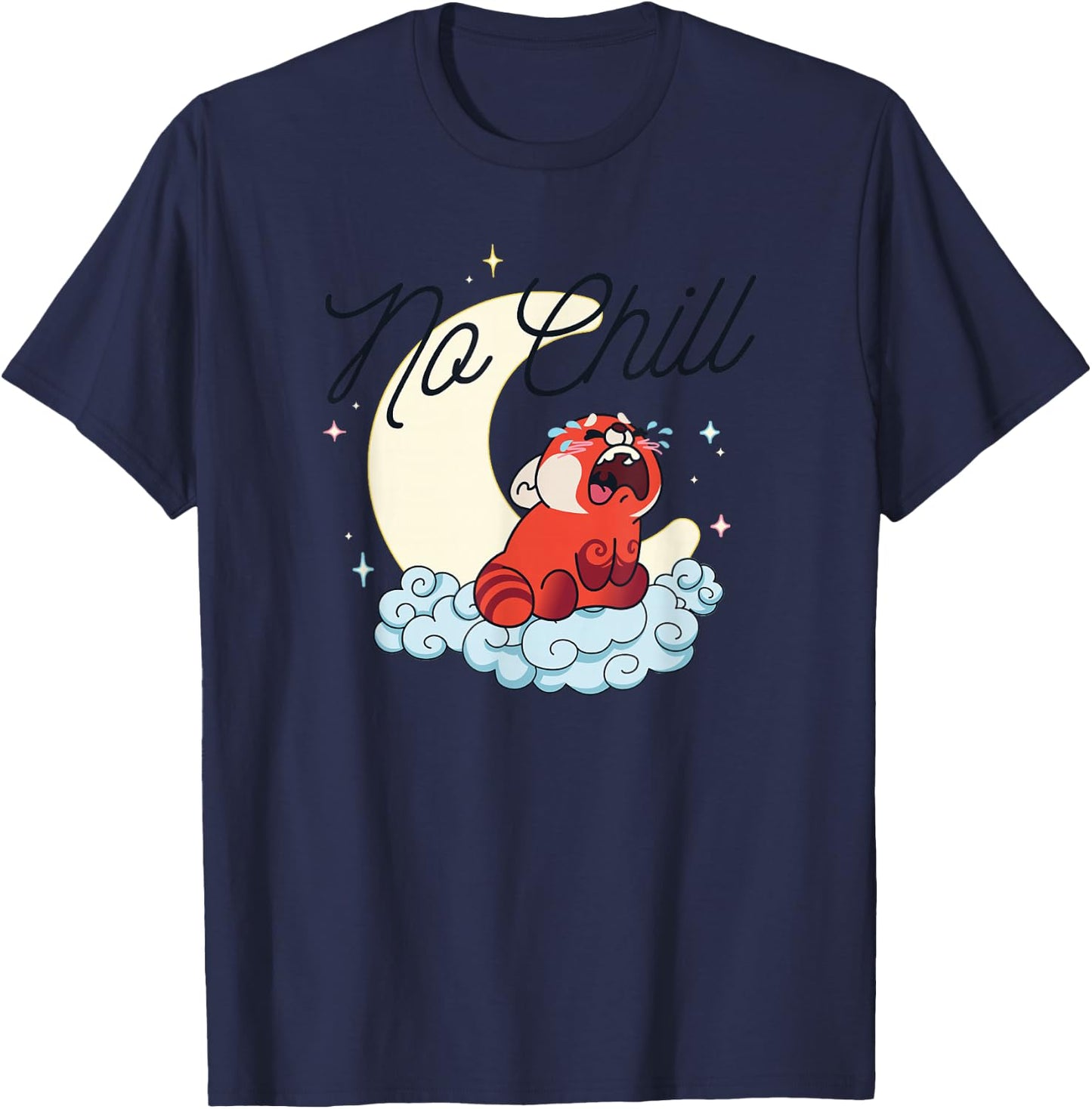 Disney Pixar Turning Red Mei Cry No Chill T-Shirt - T-Shirt | Navy