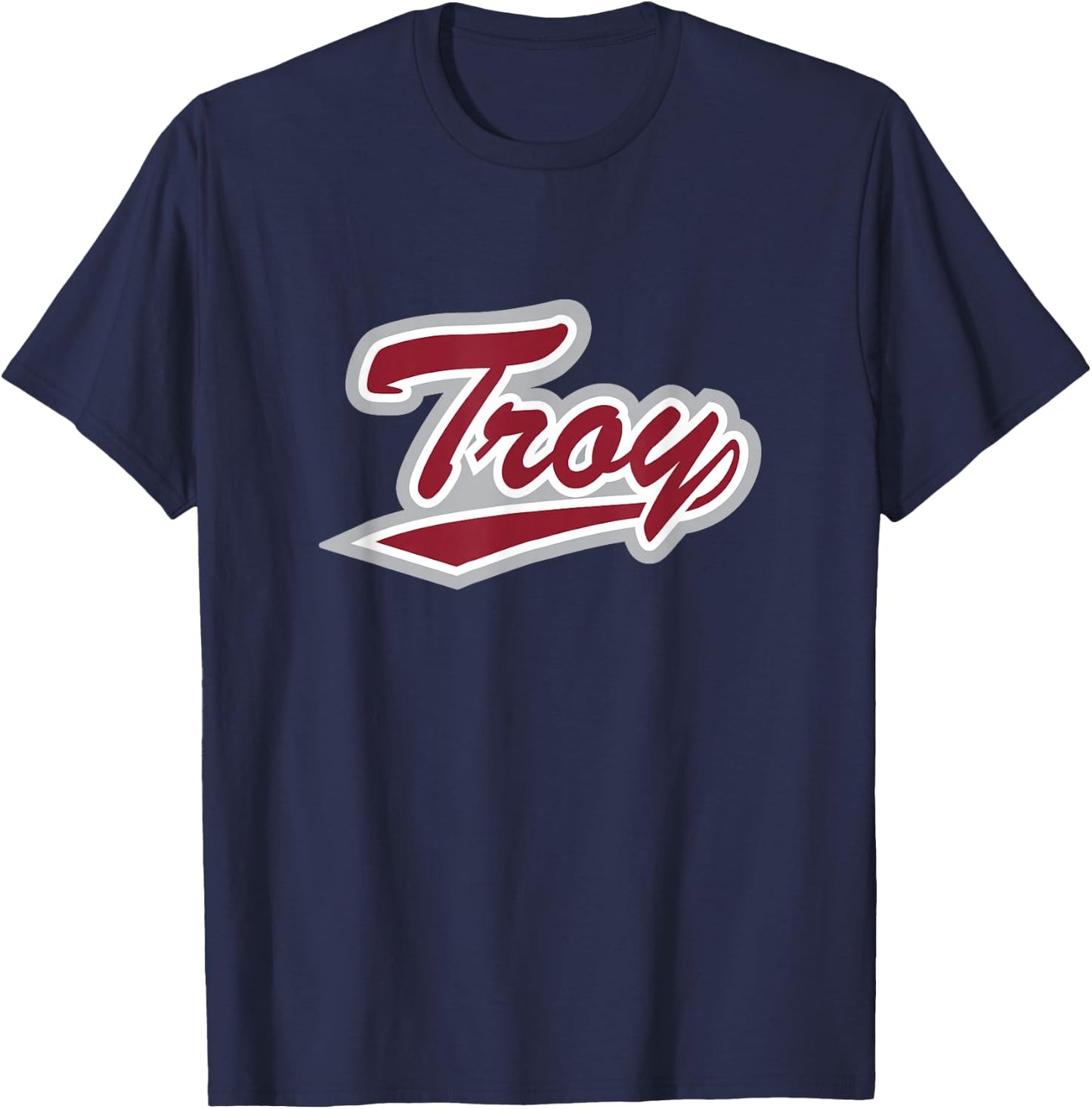 Troy University Trojans | Official NCAA Merch | PPTROY01 T-Shirt - T-Shirt | Navy