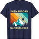 Shenandoah National Park Hiking T-Shirt - T-Shirt | Navy