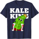 Kale King | Kale Design | Boys Kale T-Shirt - T-Shirt | Navy