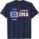 Its In My DNA National Flag Israeli Patriotic Israel Men T-Shirt - T-Shirt | Navy