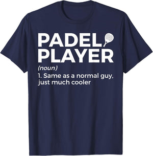 Padel Player Definition Padel Tennis T-Shirt - T-Shirt | Navy