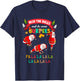Deck The Halls And Do Some Burpees Christmas Gym Santa Claus T-Shirt - T-Shirt | Navy