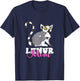 Cute Lemur Monkey Funny Lemur Lover Madagascar Lemur Mom T-Shirt - T-Shirt | Navy