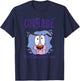 Courage The Cowardly Dog Frightened Poster T-Shirt - T-Shirt | Navy