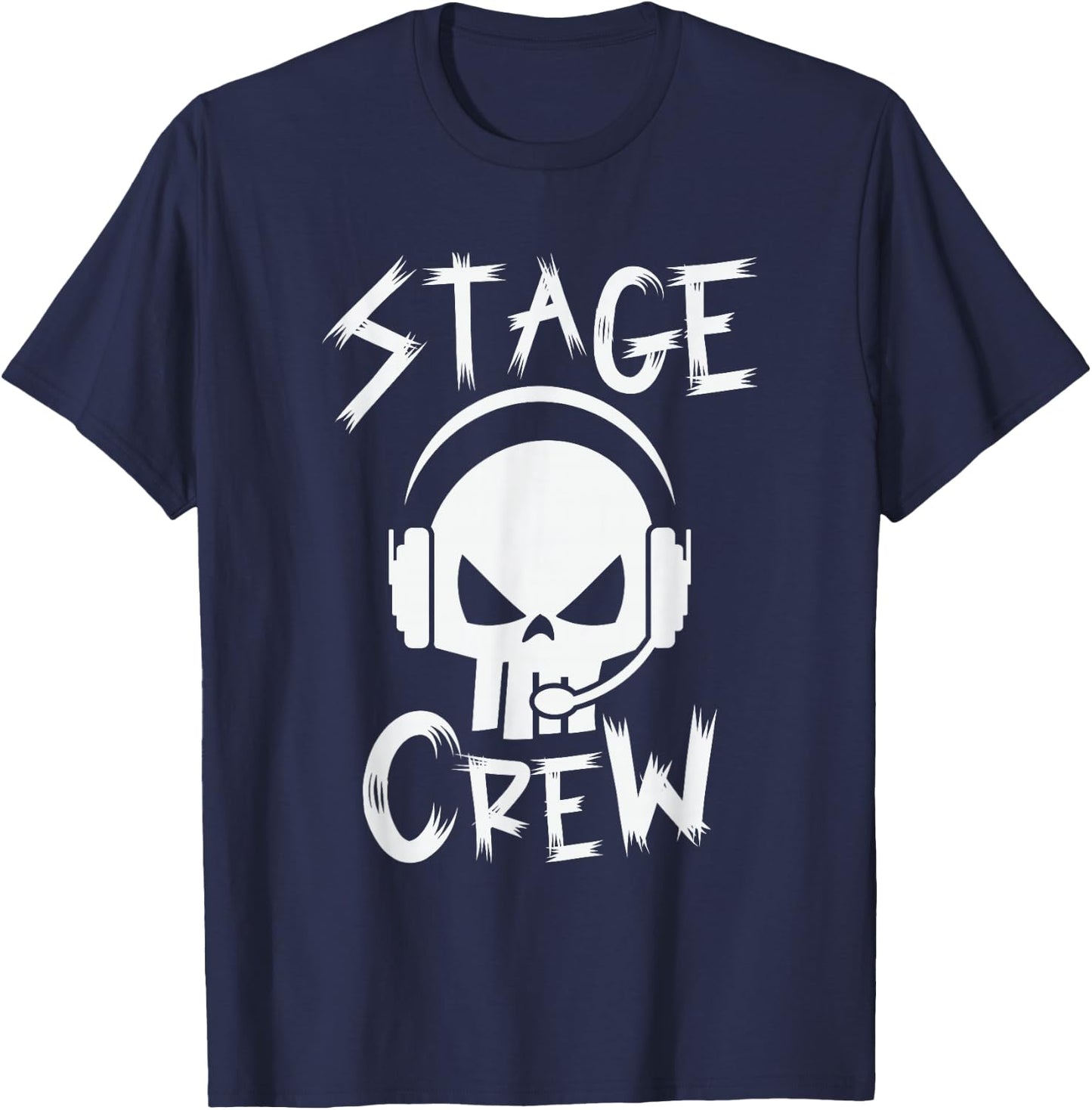 Stage Crew Theatre Manager Theater Staff Member Drama Stage T-Shirt - T-Shirt | Navy