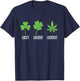 Lucky Luckier Luckiest St Patrick's Day T-Shirt - T-Shirt | Navy