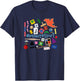 The small Montessori materials T-Shirt - T-Shirt | Navy