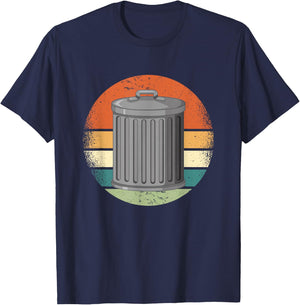 Wheelie Bin Day T-Shirt - T-Shirt | Navy
