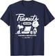 Peanuts - Snoopy Charlie Brown Record T-Shirt - T-Shirt | Navy