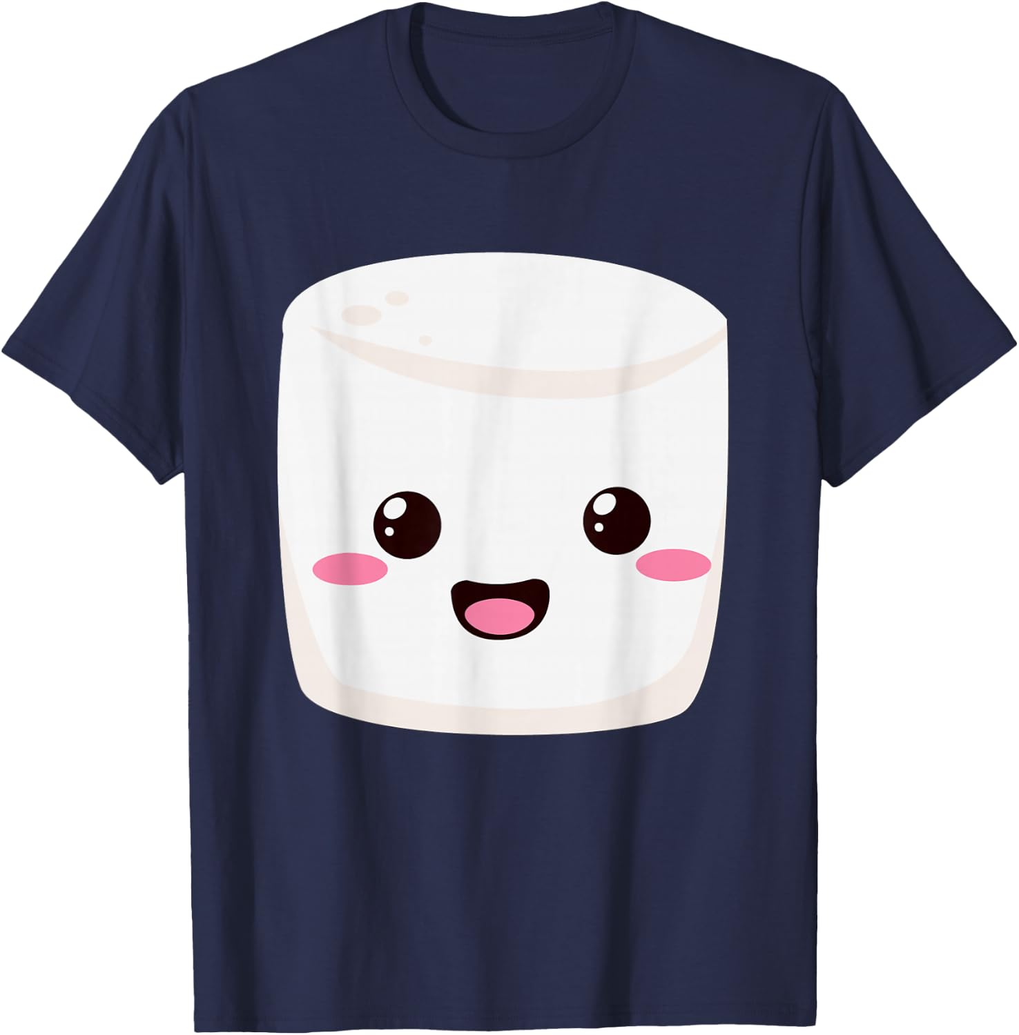 Kawaii Halloween Group Costume Party S'Mores Marshmallow T-Shirt - T-Shirt | Navy