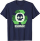 Necromancy: Reduce Reuse Reanimate Necromancer RPG Gamer T-Shirt - T-Shirt | Navy