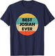 Josiah Name T-Shirt - T-Shirt | Navy