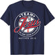 Jesus and Baseball Team Jesus Christian Matthew 28:19 Verse T-Shirt - T-Shirt | Navy