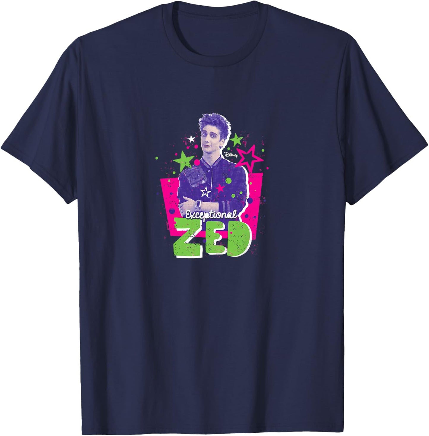 Kids Zombies - Exceptional Zed Stars T-Shirt - T-Shirt | Navy