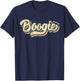 Boogie Shirt Vintage Look Slang A 70s Costume Or 80s Costume T-Shirt - T-Shirt | Navy