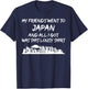 My Friends went to Japan and all I got was this lousy T-Shirt - T-Shirt | Navy