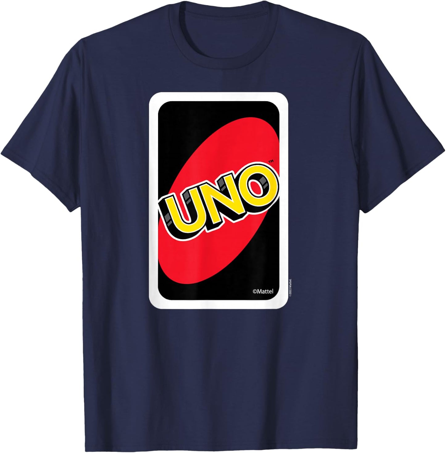 UNO - Card Back T-Shirt - T-Shirt | Navy