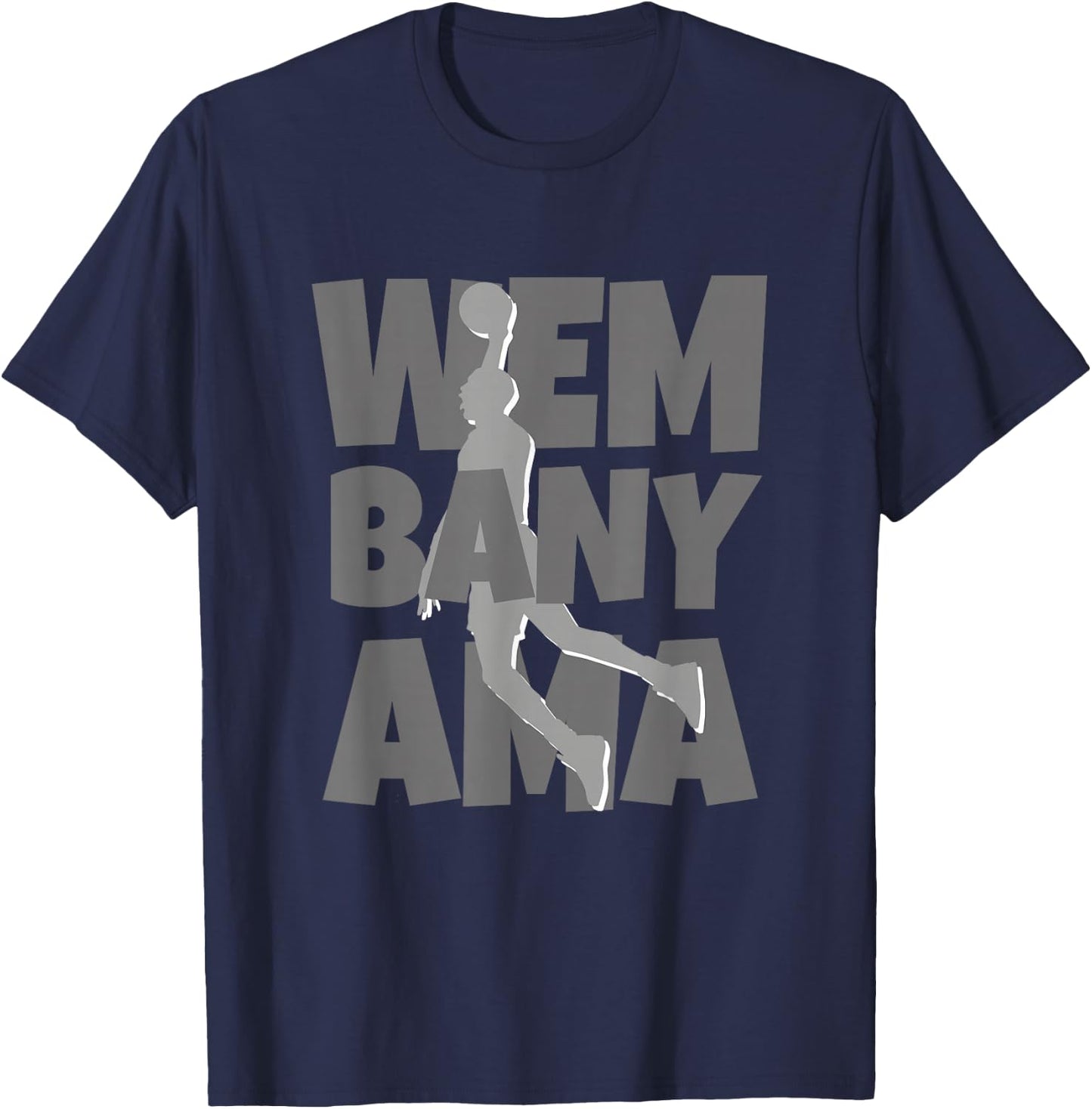 Wembanyama Basketball Amazing Gift Fan T-Shirt - T-Shirt | Navy