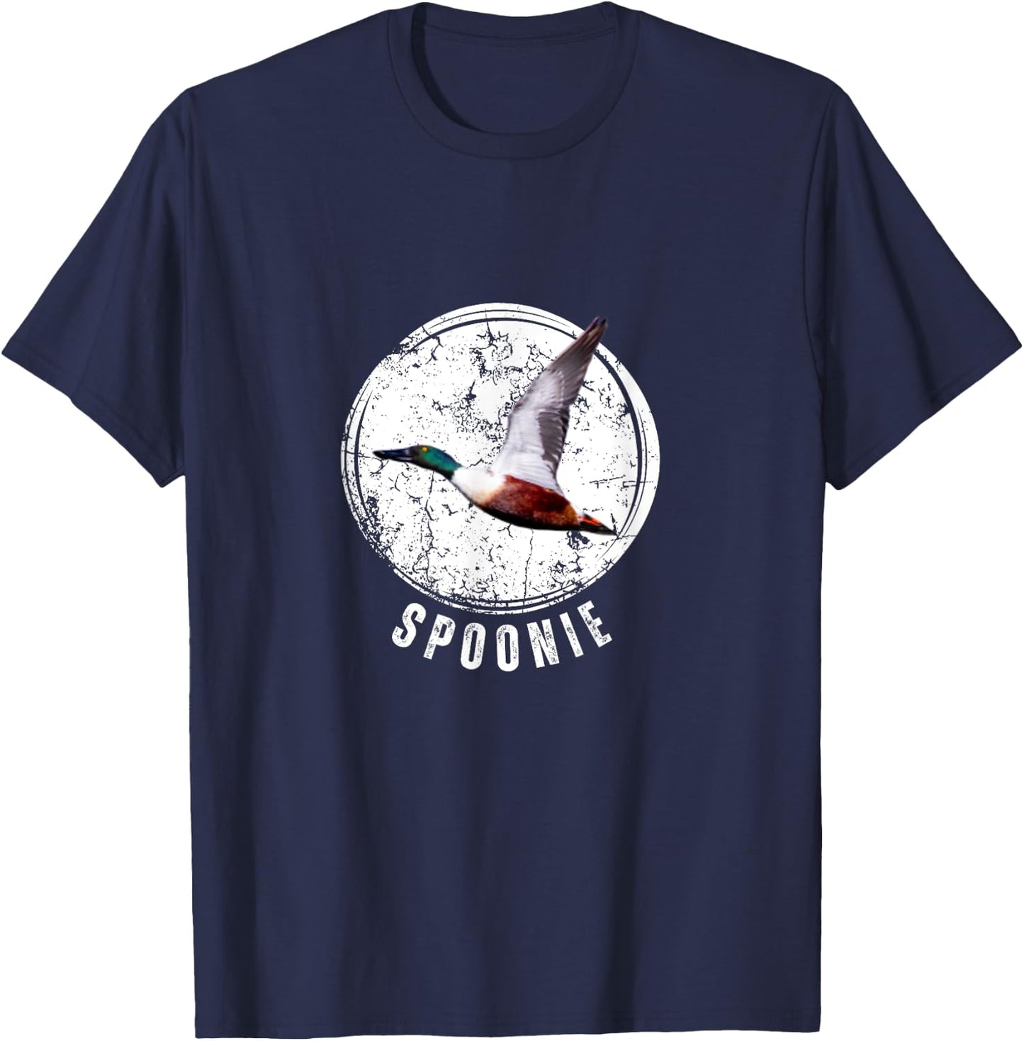 Duck Hunting Shirt Spoonie Northern Shoveler T-Shirt - T-Shirt | Navy