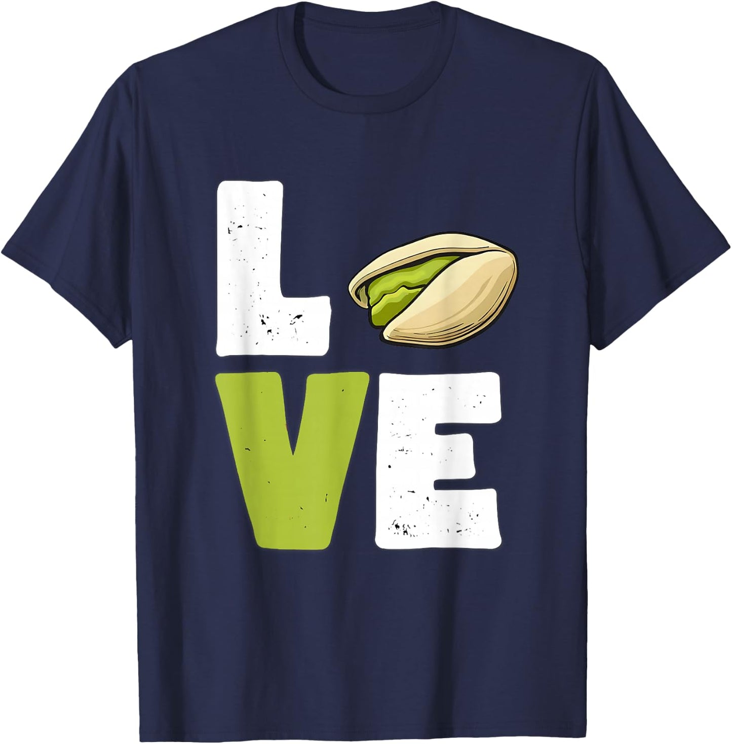Love pistachio men Shirt pistachio Lovers and girl T-Shirt - T-Shirt | Navy