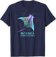 Stingray Manta Ray Scuba Diving, Moorea, French Polynesia T-Shirt - T-Shirt | Navy