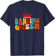 Dancing Queen Retro 70s Disco Themed 70's Lover Women Girls T-Shirt - T-Shirt | Navy