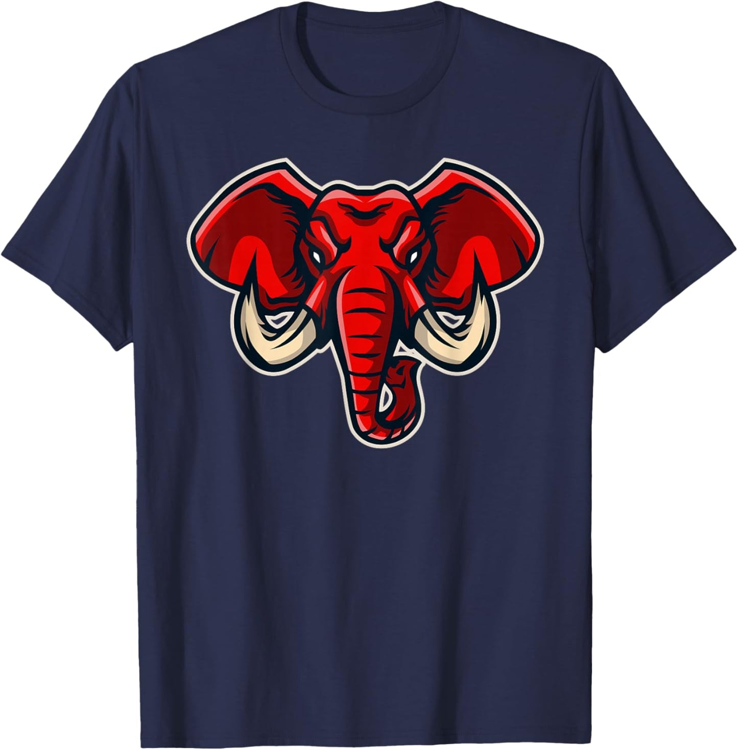DST Elephant Logo T-Shirt - T-Shirt | Navy