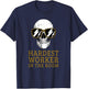 Hardest Worker In The Room Motivational Exercise Workout T-Shirt - T-Shirt | Navy