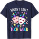 I Can't It's Tech Week Musical Crew Theater Girl Drama Play T-Shirt - T-Shirt | Navy