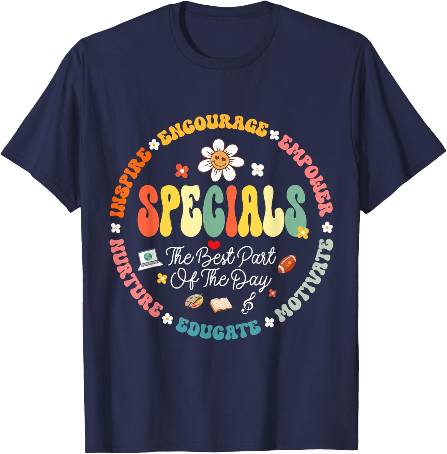 Teacher Specials The Best Part Of The Day - Specials Squad T-Shirt - T-Shirt | Navy