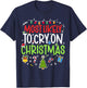 Funny Most Likely to Cry on Chrismtas Matching Family X-mas T-Shirt - T-Shirt | Navy
