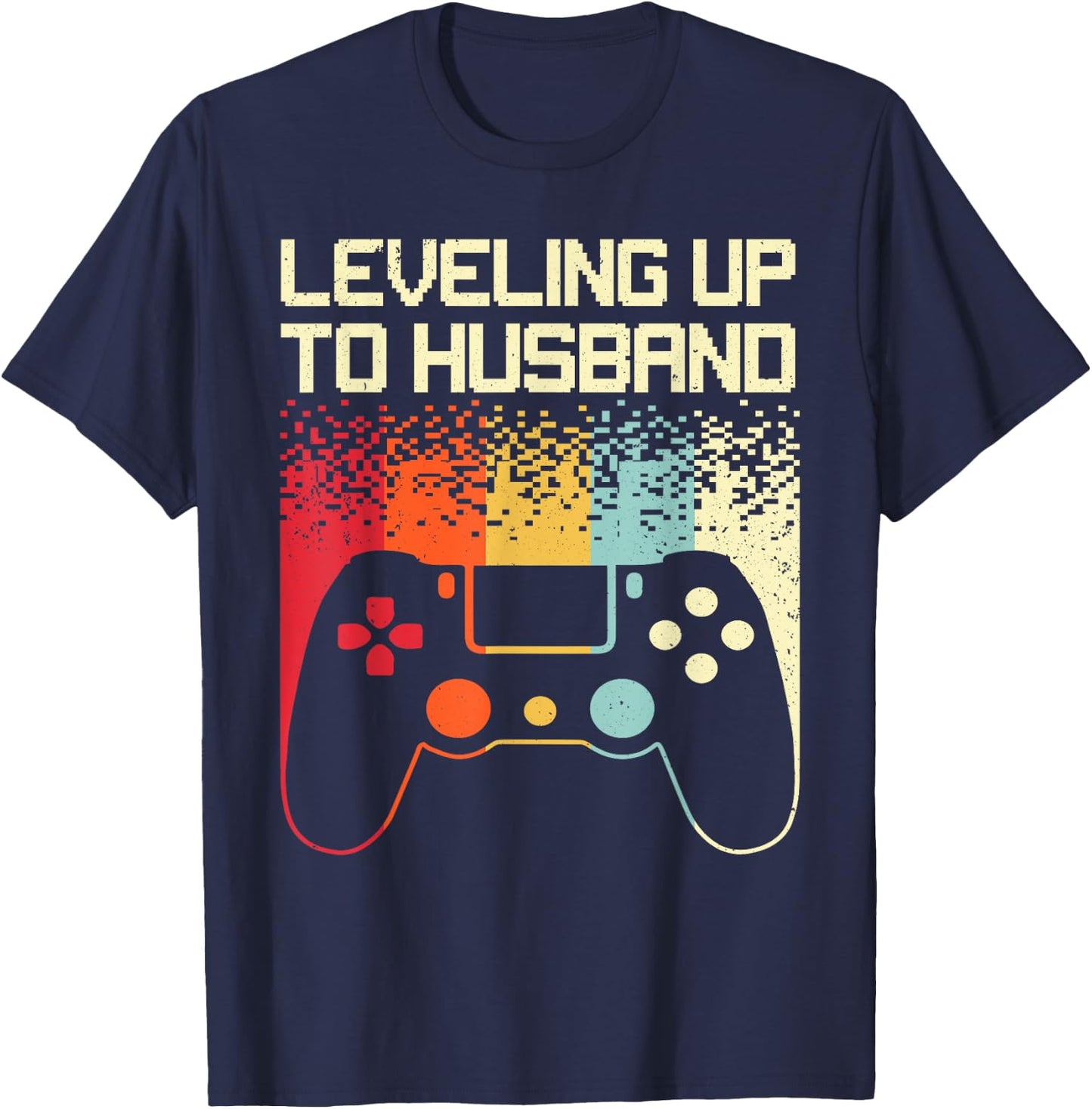 Cool Future Husband Boys Groom To Be Bachelor Gamer T-Shirt - T-Shirt | Navy