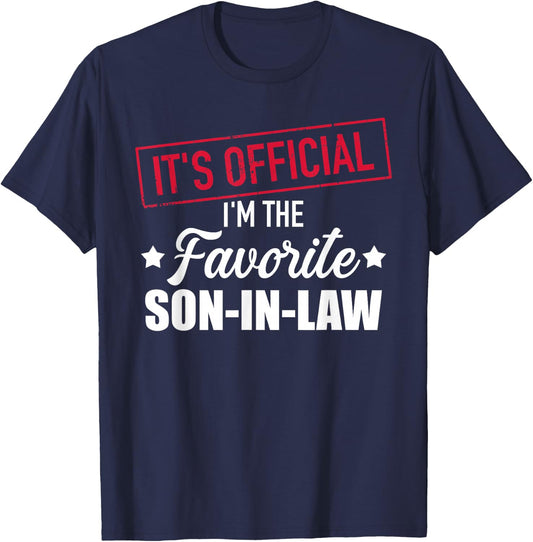 Favorite Son-in-Law T-Shirt - T-Shirt | Navy