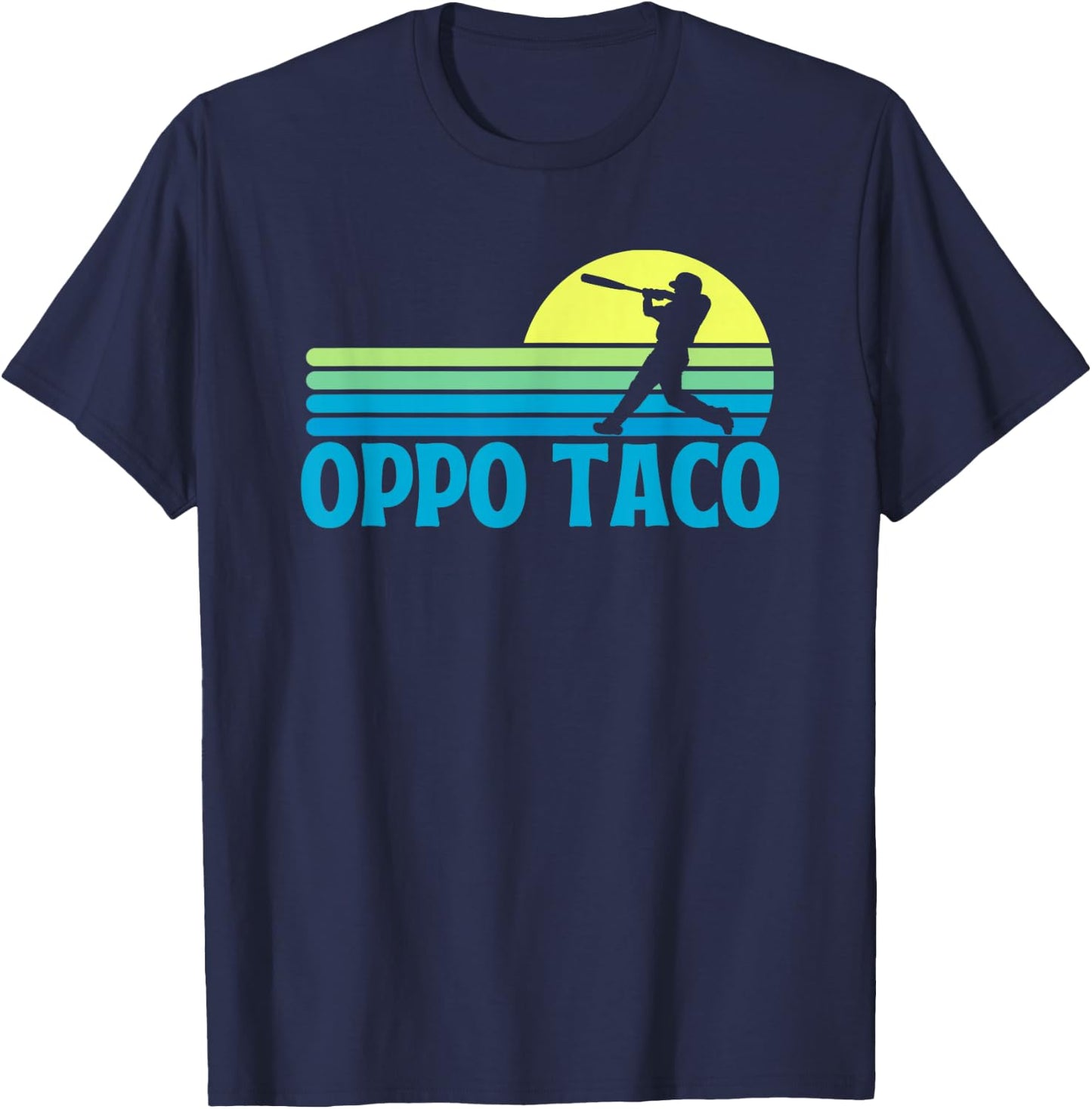 Oppo Taco Baseball T-Shirt - T-Shirt | Navy