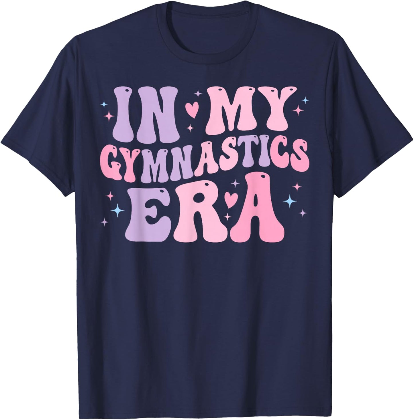 In My Gymnastics Era Funny Gymnast Gymnastic T-Shirt - T-Shirt | Navy