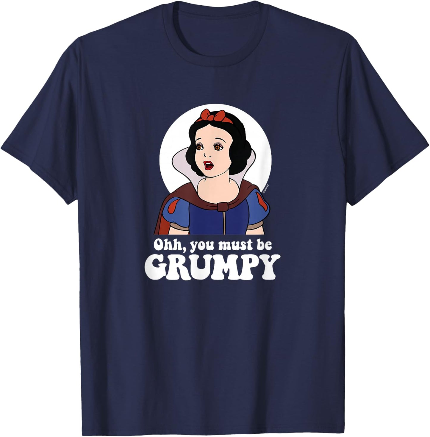 Snow White - Ooh, You Must Be Grumpy T-Shirt - T-Shirt | Navy