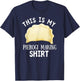 This Is My Pierogi Making Shirt Funny Polish Food Cuisine T-Shirt - T-Shirt | Navy