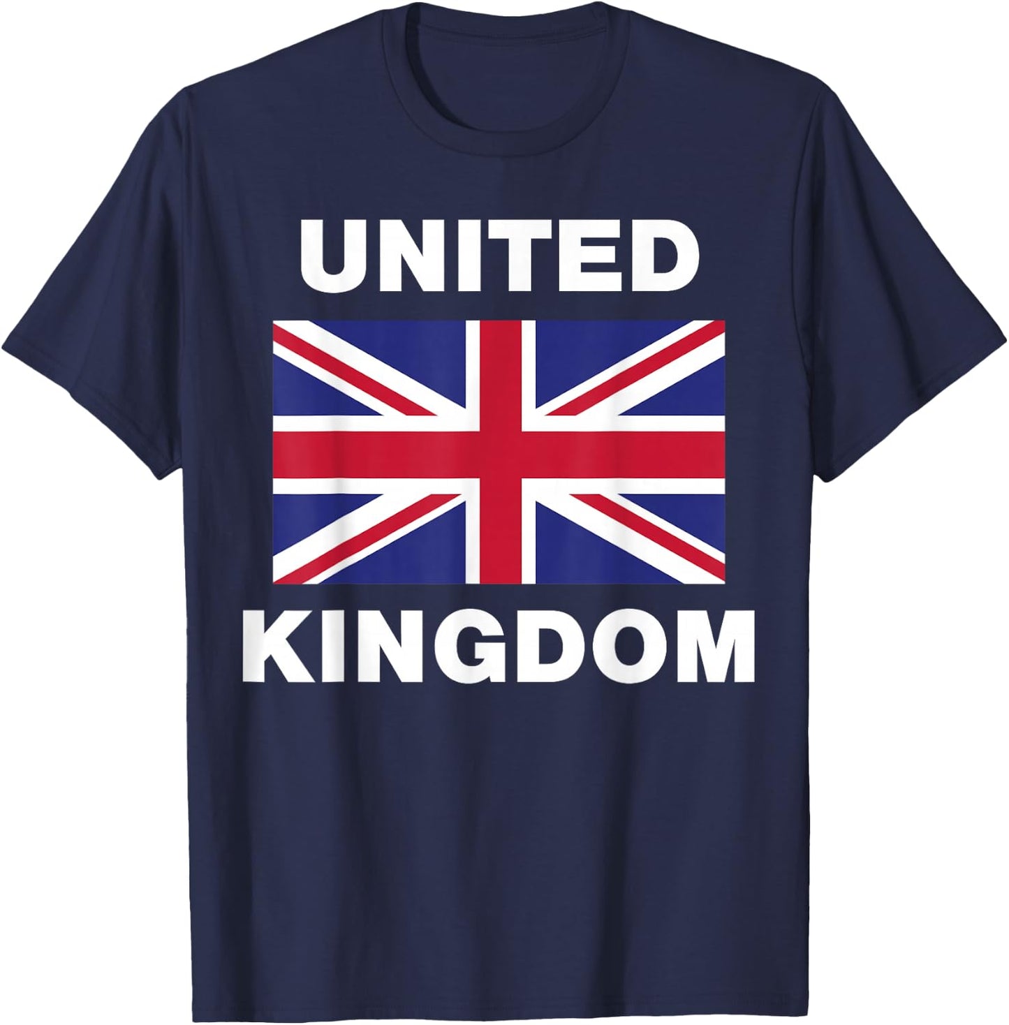 United Kingdom British Flag Heritage T-Shirt - T-Shirt | Navy