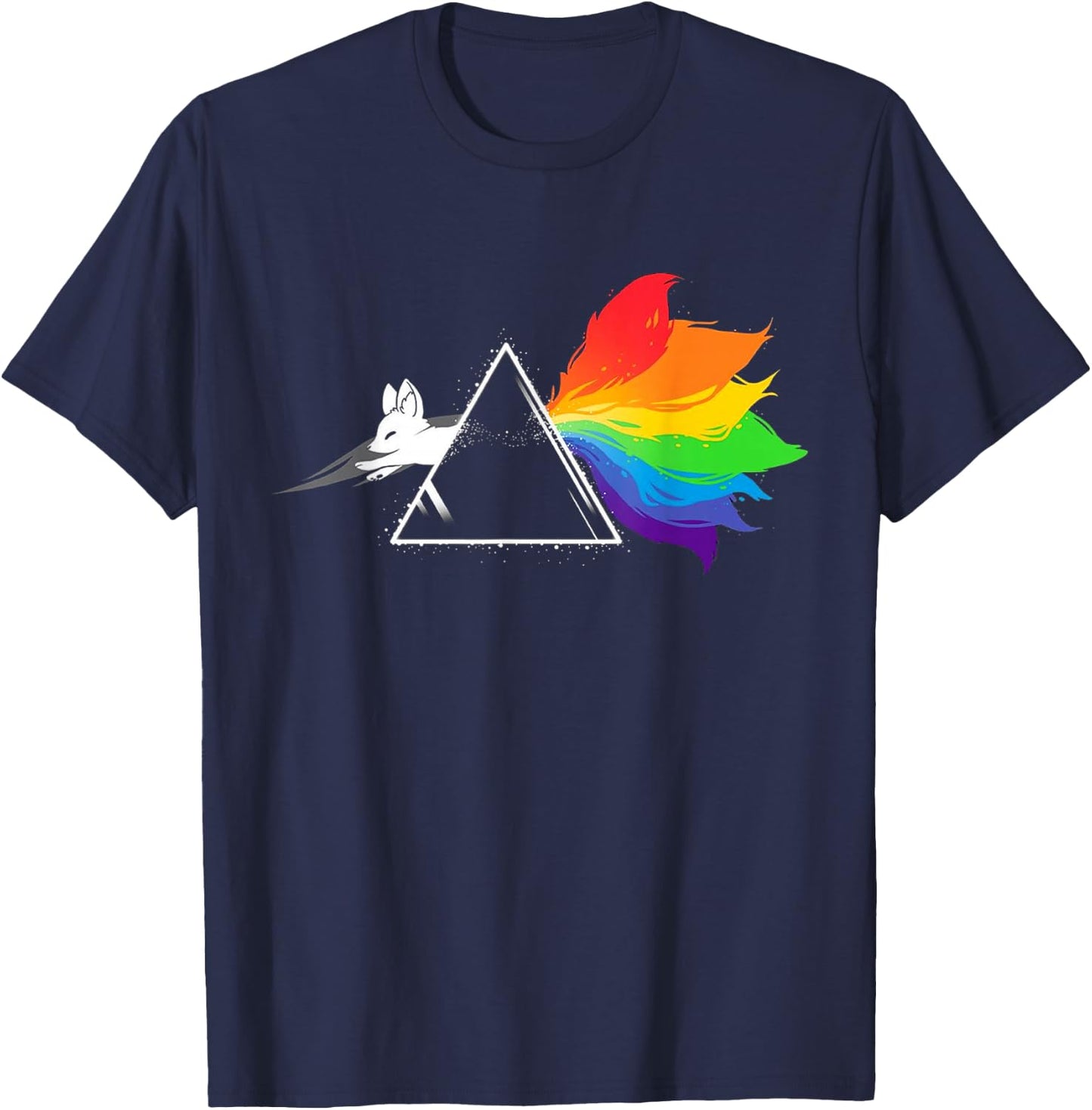 Dark Side of the Kitsune T-Shirt - T-Shirt | Navy