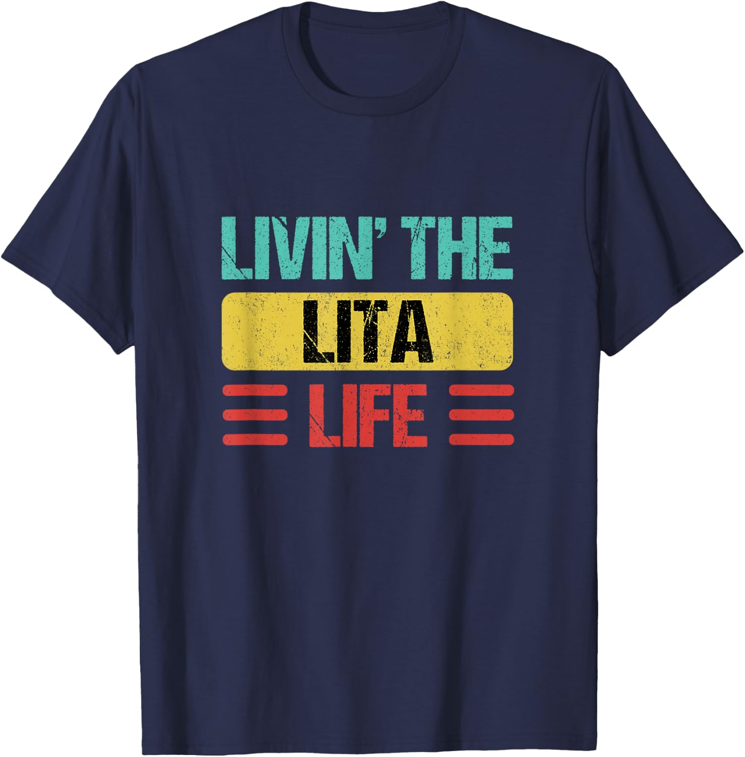 Lita Name T-Shirt - T-Shirt | Navy