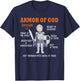 Put On The Full Armor Of God Bible Chapters For Kids T-Shirt - T-Shirt | Navy