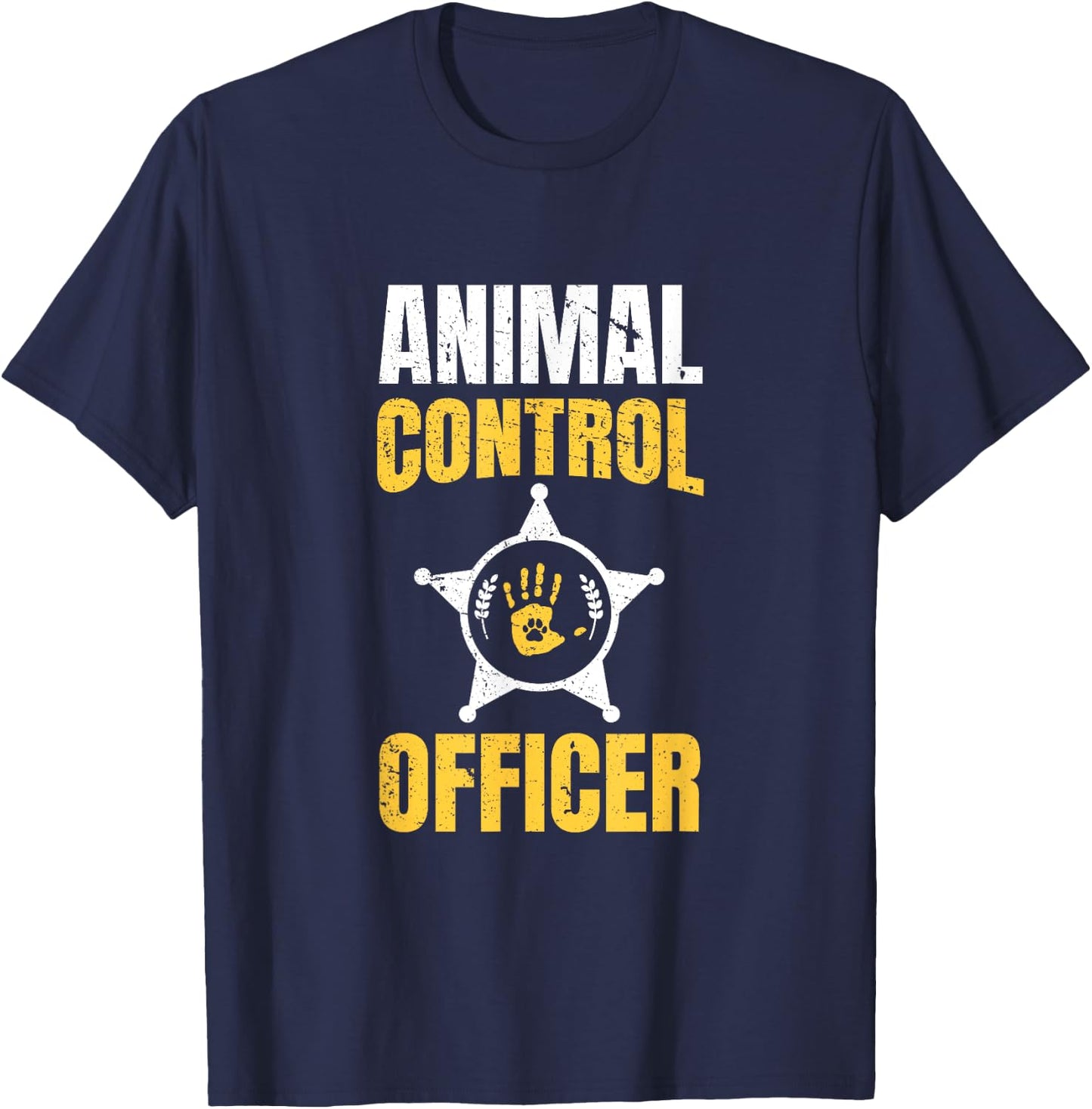 Animal Control Officer - Animal Catcher T-Shirt - T-Shirt | Navy