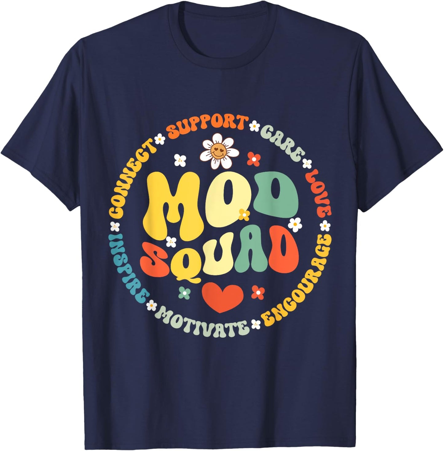 Mod Squad for Group Moderators, Forum Moderators Admin T-Shirt - T-Shirt | Navy