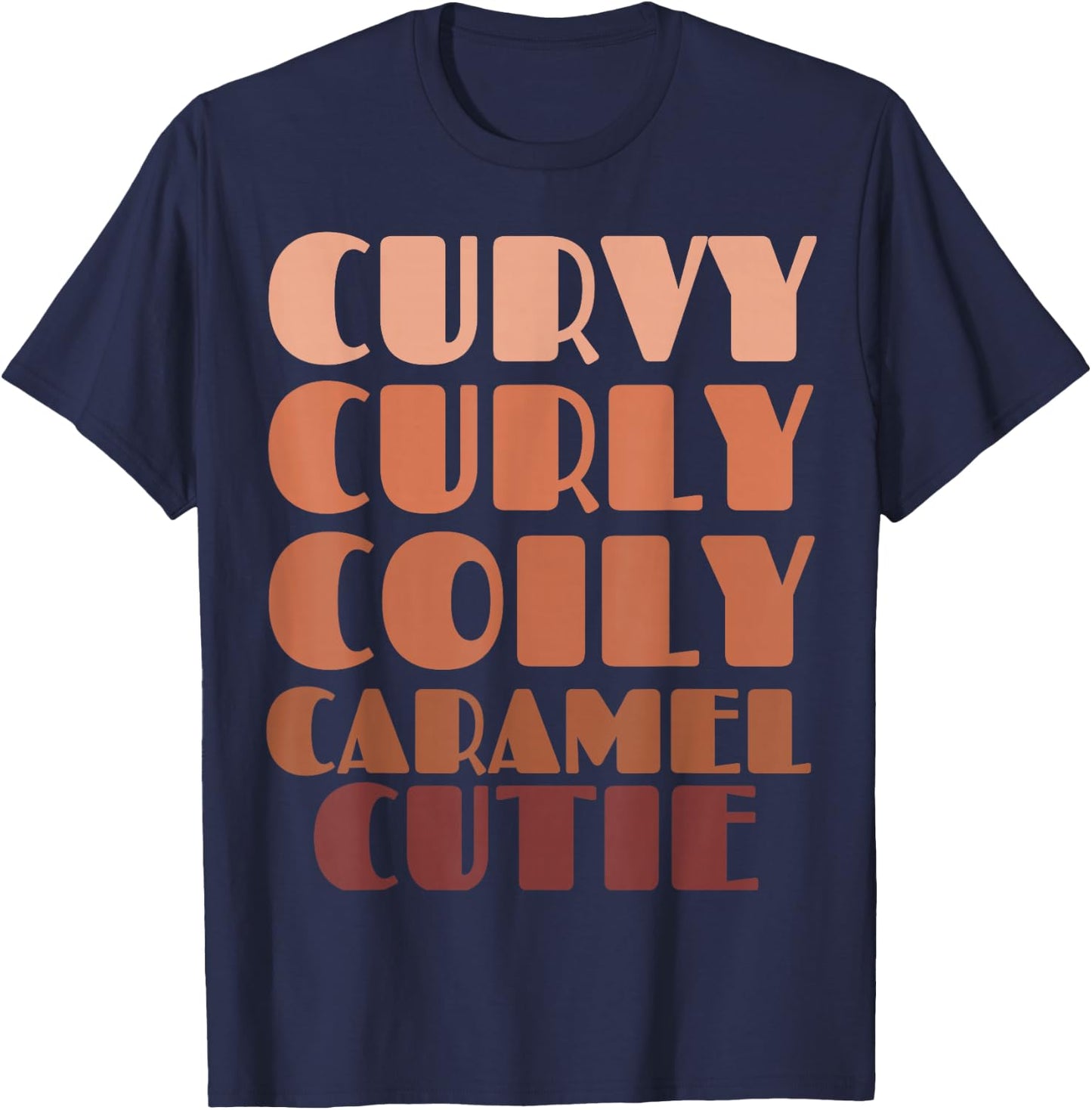 Brown Sugar Babe Educate Afro Queen African American Melanin T-Shirt - T-Shirt | Navy