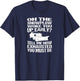 Funny Snowplow Woke You Up Early Snowplowing T-Shirt - T-Shirt | Navy